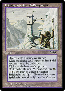 Kjeldoran Outpost
Alliances - German
Single
Magic The Gathering