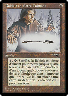 Lodestone Bauble
Alliances - French
Single
Magic The Gathering