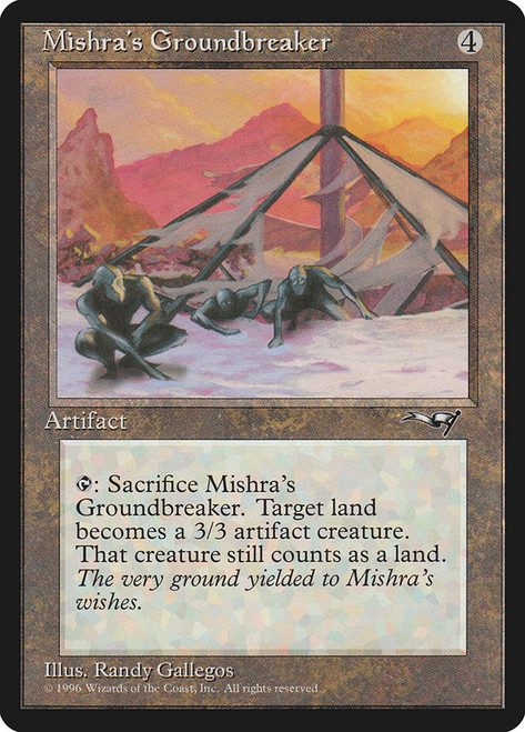 Mishra's Groundbreaker\nAlliances\nSingle\nMagic The Gathering