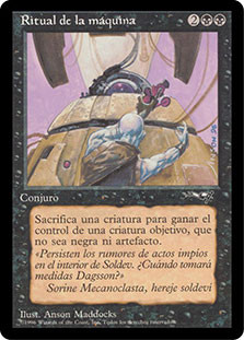 Ritual of the Machine
Alliances - Spanish
Single
Magic The Gathering