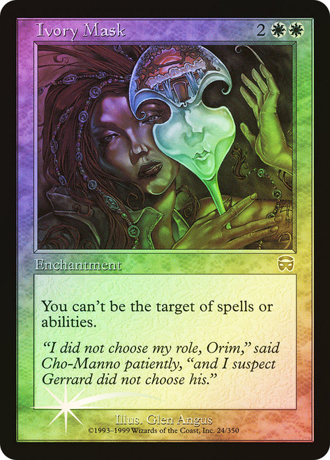 Ivory Mask\nMercadian Masques\nSingle\nMagic The Gathering