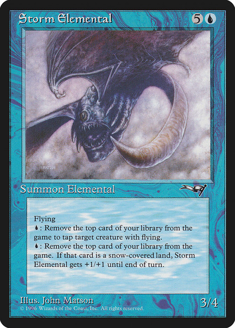 Storm Elemental\nAlliances\nSingle\nMagic The Gathering