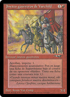 Varchild's War-Riders
Alliances - Spanish
Single
Magic The Gathering