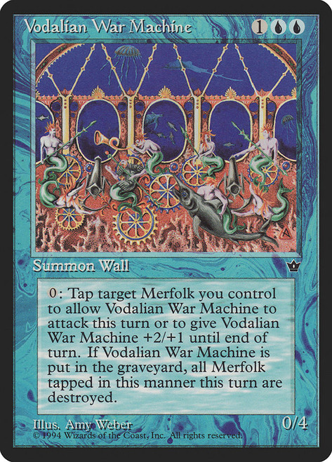 Vodalian War Machine\nFallen Empires\nSingle\nMagic The Gathering