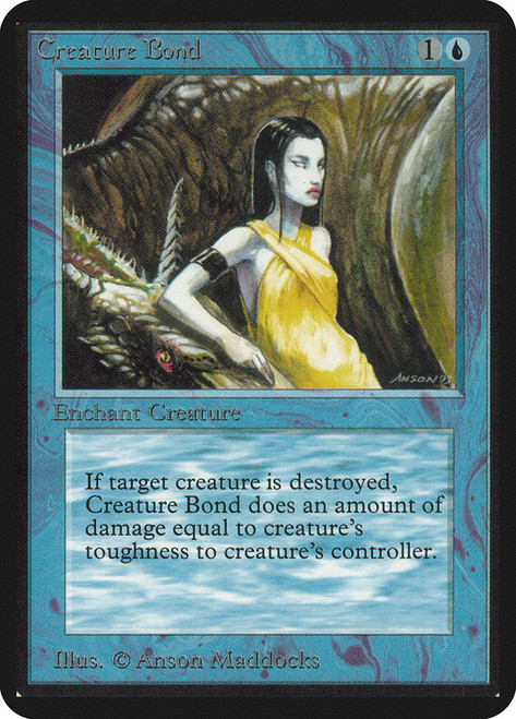 Creature Bond\nAlpha\nSingle\nMagic The Gathering