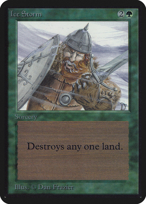 Ice Storm\nAlpha\nSingle\nMagic The Gathering