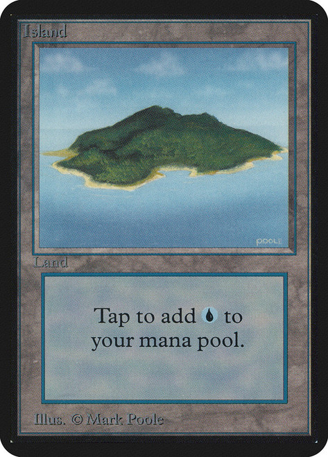 Island (A)\nAlpha\nSingle\nMagic The Gathering