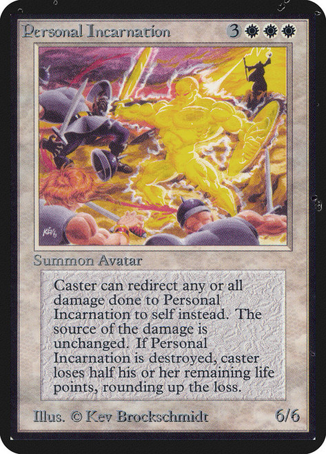 Personal Incarnation\nAlpha\nSingle\nMagic The Gathering