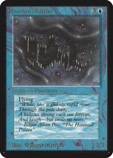 Phantom Monster\nAlpha\nSingle\nMagic The Gathering