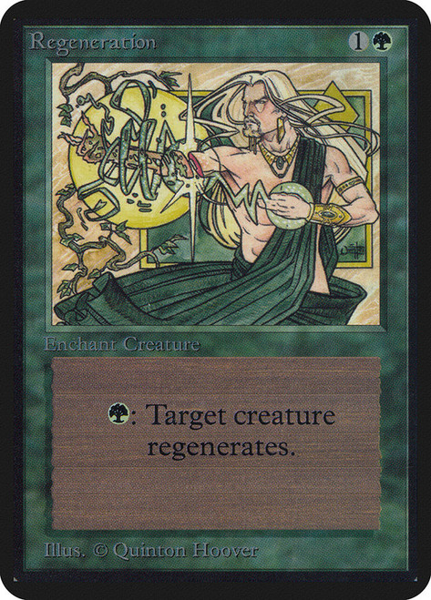 Regeneration\nAlpha\nSingle\nMagic The Gathering