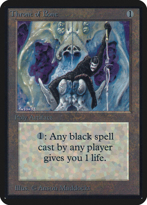 Throne of Bone\nAlpha\nSingle\nMagic The Gathering