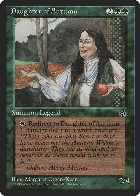 Daughter of Autumn\nHomelands\nSingle\nMagic The Gathering