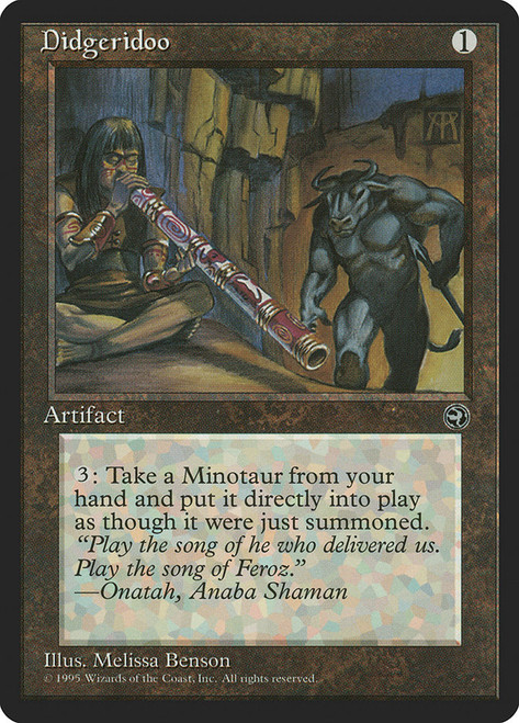 Didgeridoo\nHomelands\nSingle\nMagic The Gathering