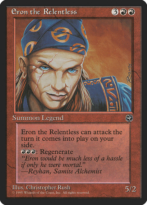 Eron the Relentless\nHomelands\nSingle\nMagic The Gathering