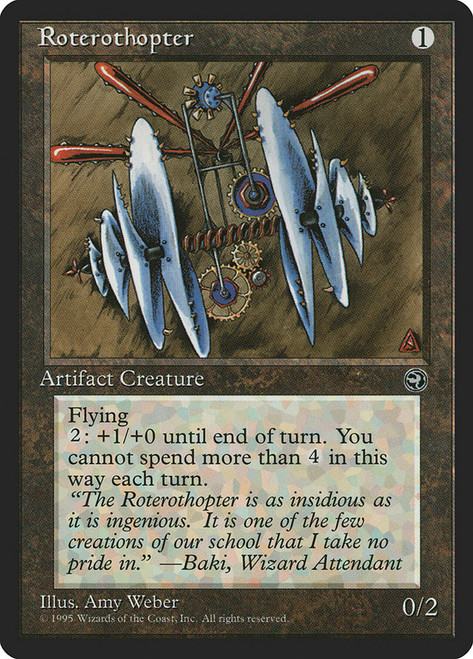 Roterothopter\nHomelands\nSingle\nMagic The Gathering