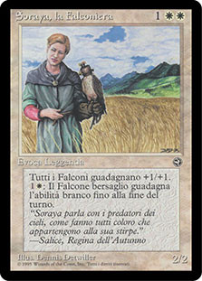 Soraya the Falconer
Homelands - Italian
Single
Magic The Gathering
