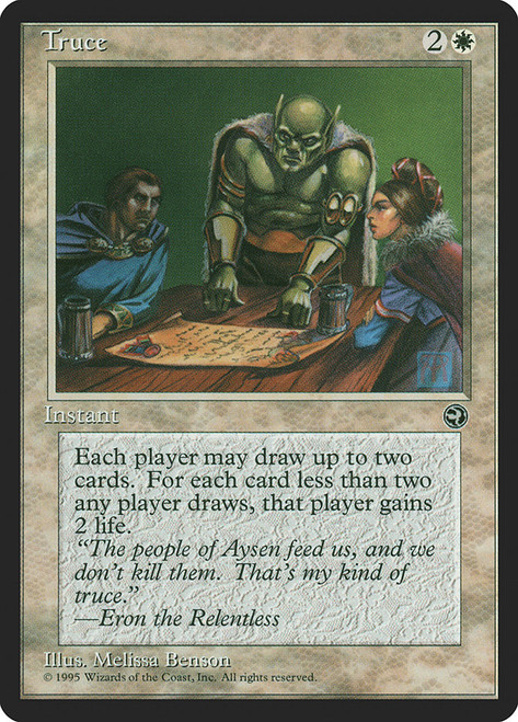 Truce\nHomelands\nSingle\nMagic The Gathering