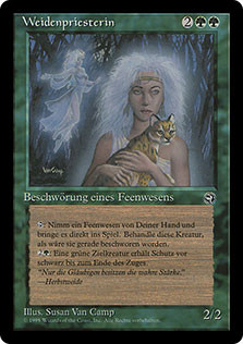 Willow Priestess
Homelands - German
Single
Magic The Gathering