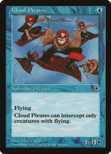 Cloud Pirates (No Reminder Text)
Portal
Single
Magic: The Gathering