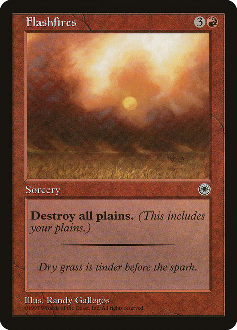 Flashfires\nPortal\nSingle\nMagic The Gathering