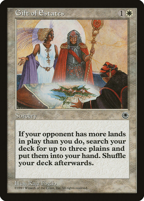 Gift of Estates\nPortal\nSingle\nMagic The Gathering