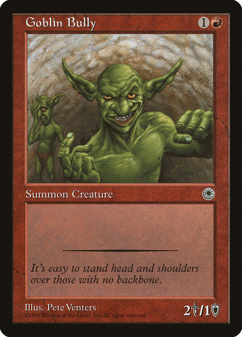 Goblin Bully\nPortal\nSingle\nMagic The Gathering