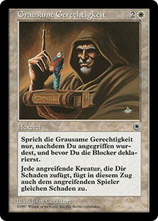 Harsh Justice
Portal - German
Single
Magic The Gathering