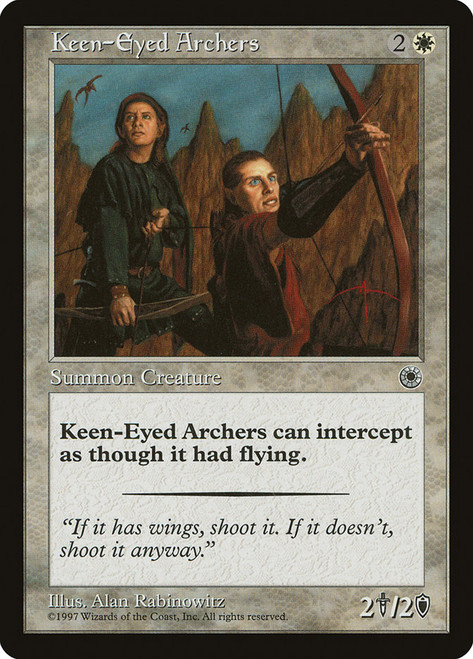 Keen-Eyed Archers\nPortal\nSingle\nMagic The Gathering