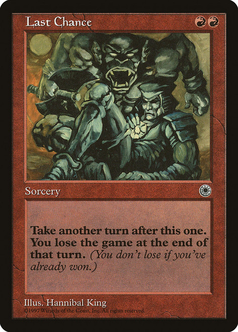 Last Chance\nPortal\nSingle\nMagic The Gathering