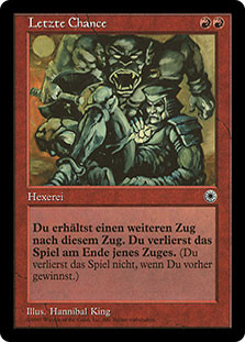 Last Chance
Portal - German
Single
Magic The Gathering