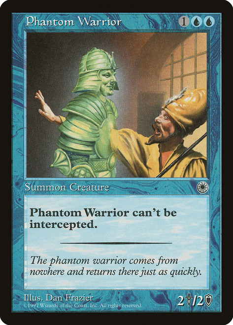 Phantom Warrior\nPortal\nSingle\nMagic The Gathering
