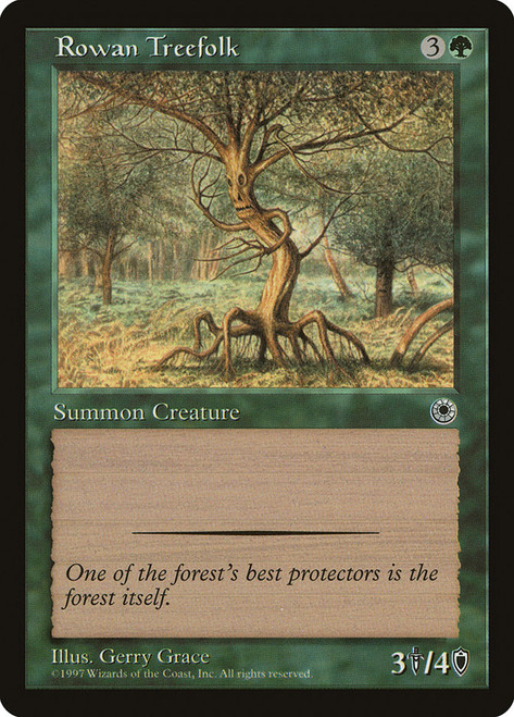 Rowan Treefolk\nPortal\nSingle\nMagic The Gathering
