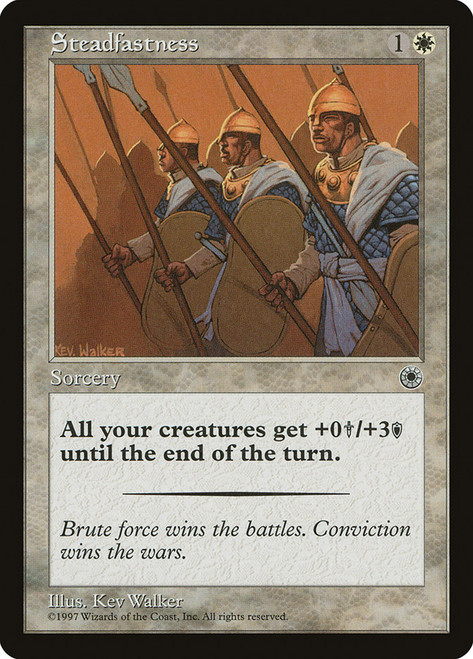 Steadfastness\nPortal\nSingle\nMagic The Gathering