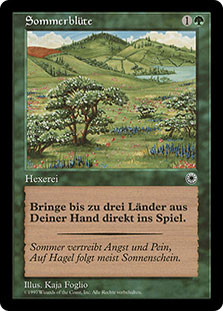 Summer Bloom
Portal - German
Single
Magic The Gathering