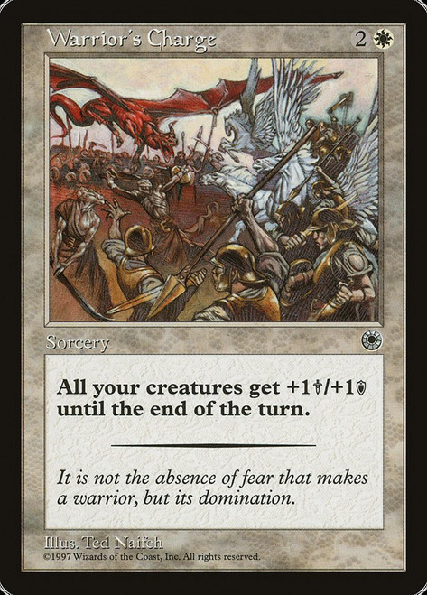 Warrior's Charge (Flavor Text)
Portal
Single
Magic: The Gathering