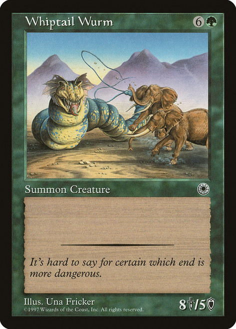 Whiptail Wurm\nPortal\nSingle\nMagic The Gathering