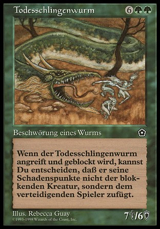 Deathcoil Wurm
Portal: Second Age - German
Single
Magic The Gathering