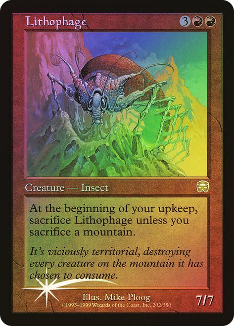 Lithophage\nMercadian Masques\nSingle\nMagic The Gathering