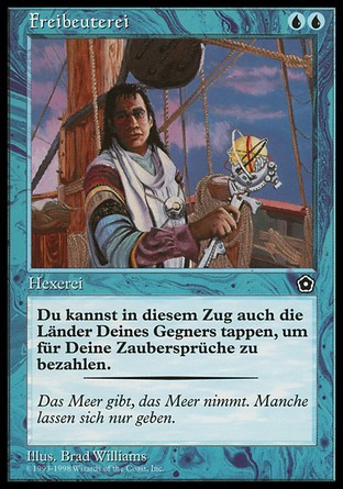 Piracy
Portal: Second Age - German
Single
Magic The Gathering