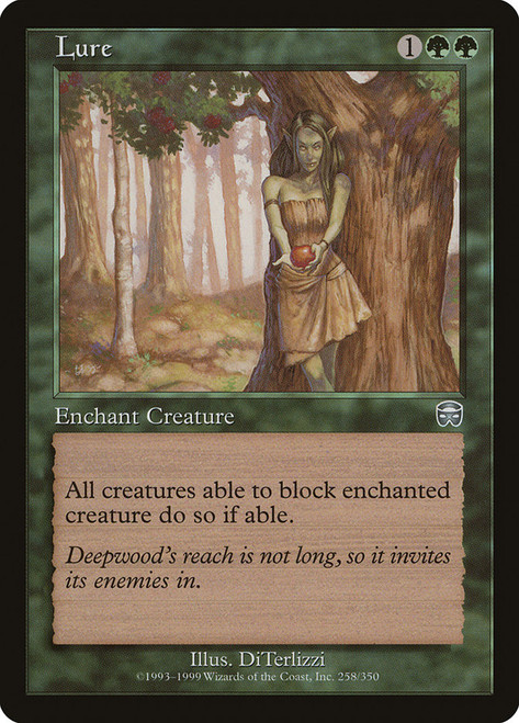 Lure\nMercadian Masques\nSingle\nMagic The Gathering