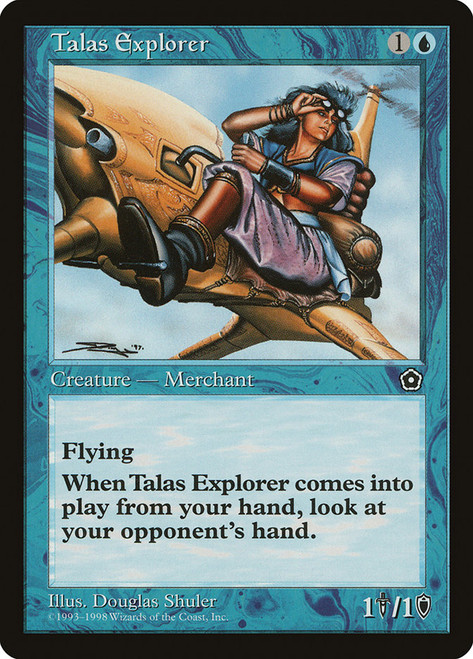 Talas Explorer\nPortal: Second Age\nSingle\nMagic The Gathering