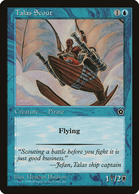 Talas Scout\nPortal: Second Age\nSingle\nMagic The Gathering