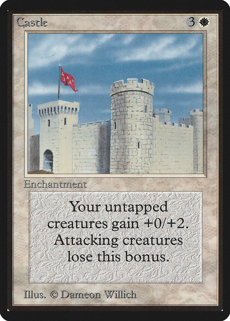 Castle\nBeta\nSingle\nMagic The Gathering