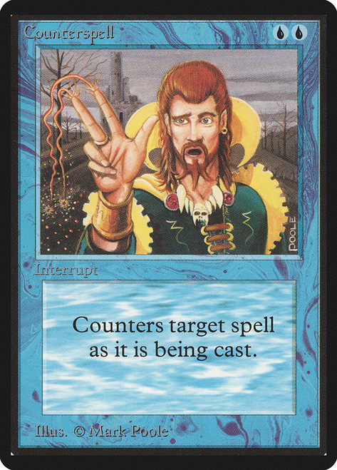 Counterspell\nBeta\nSingle\nMagic The Gathering