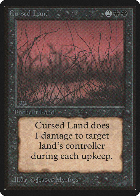 Cursed Land (BB) | 3rd Edition - Black Border - French | Star City