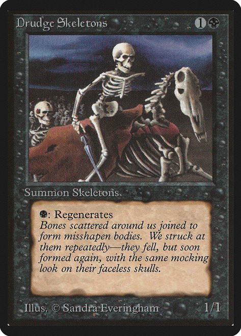 Drudge Skeletons\nBeta\nSingle\nMagic The Gathering