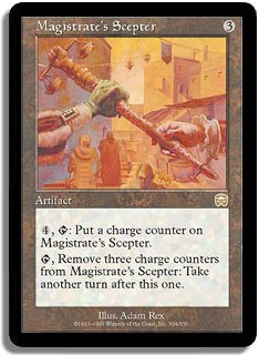 Magistrate's Scepter
Mercadian Masques (Foil) - Chinese Traditional
Single
Magic The Gathering