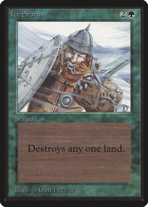 Ice Storm\nBeta\nSingle\nMagic The Gathering