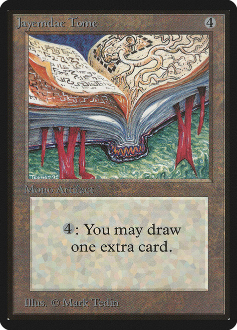 Jayemdae Tome\nBeta\nSingle\nMagic The Gathering