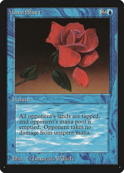 Mana Short\nBeta\nSingle\nMagic The Gathering